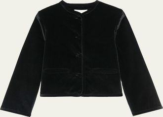 Liberowe Cora Velvet Single-Breasted Jacket