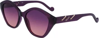 Liu Jo LJ770S 501 Womens Sunglasses Purple Size 54