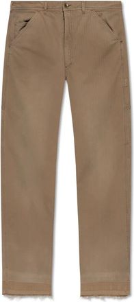 Maison Margiela Broeken, Heren, Beige, W32, Katoen, Cargo broek