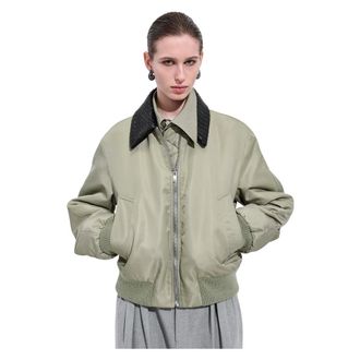 Bottega Veneta Chaqueta acolchada Tarragon - Jackets - Mujer - Verde - S
