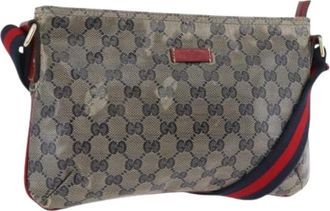 Gucci Pre-owned Cross Body Bags, female, Multicolor, Size: ONE SIZE Pre-owned Vintage Shoulder Bag