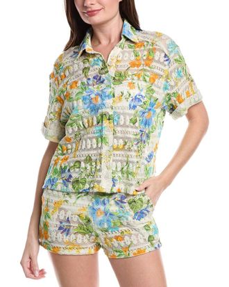 PQ Swim Pq Swim Blake Button Top