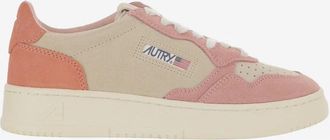Autry Medalist Low Sneakers - Dames - Sneakers - Veelkleurig - 36 EU - Katoen - Schoenen