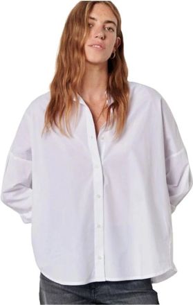 Sessun Mujer, Blusas y Camisas, Blanco, Talla: M
