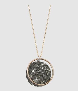 Lsonge Collier Sublime Bliss Pyrite Or