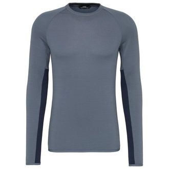 Stoic MerinoSoft180 TuleboLightSt. L/S Merinounterw&auml;sche f&uuml;r Herren | grau
