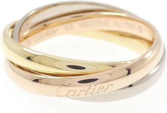 Cartier Yellow Gold (18K) Pink Gold (18K) White Gold (18K) Band Ring (Pre-Owned)