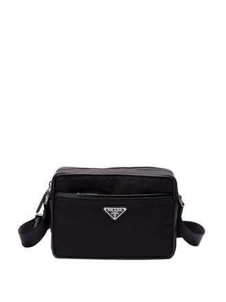 Prada Re-Nylon And Saffiano Leather Shoulder Bag