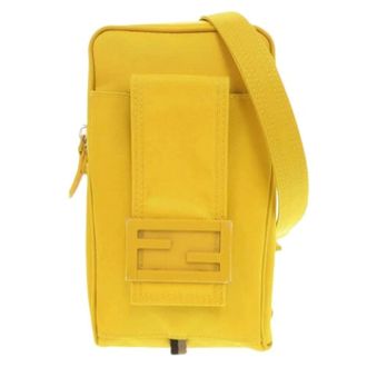 Fendi Borsa a tracolla in nylon Pre-owned - - Pre-owned - Donna - Giallo - ONE SIZE
