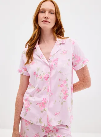 Lauren Ralph Lauren Womens Pink bloom pyjama set
