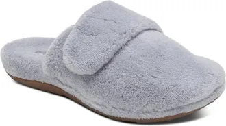 Aetrex Womens Mandy Closed Toe Slipper In Grey
