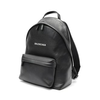 Balenciaga Black Leather Backpack (Pre-Owned)