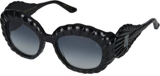 Anna-Karin Karlsson Shade of Sirens Zonnebril - unisex - Zonnebrillen - Zwart - 52 MM - Accessoires