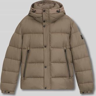 Boss Orange by Hugo Boss BOSS Orange Regular Fit Steppjacke aus wasserabweisendem Material Modell OMARIS in Oliv, Größe 46