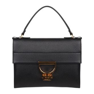 Coccinelle Arlettis Schoudertas - Dames - Handtassen - Zwart - ONE Size - Leer - Tassen