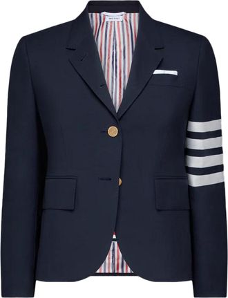 Thom Browne High Armhole Short Coat with Structured Fit
