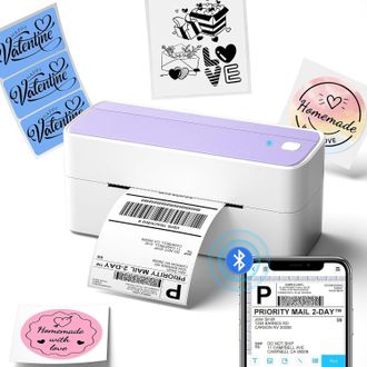 OEM Impresora T&eacute;rmica De Etiquetas Bluetooth 241bt De 4x6 Pulgadas, Impresora De Etiquetas Autoadhesivas Sin Tinta Para Oficina, V&iacute;a Usb Y Bluetooth, Colo