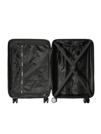 Momo Design Mens Trolley Black-Black Metallic Fiber Bags - Travel-Bags Black/black