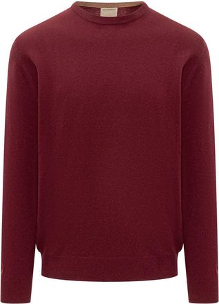Woolrich Logo Embroidered Crewneck Jumper