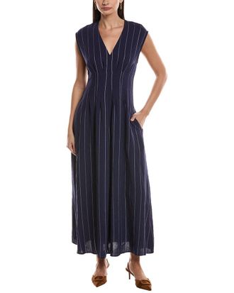 Rag & Bone Ines Stripe Midi Dress