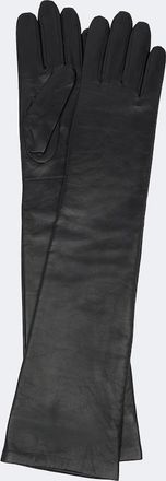 Frankie Shop Veneto leather gloves