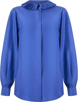 Alberta Ferretti Mujer, Blusas y Camisas, Azul, Talla: M