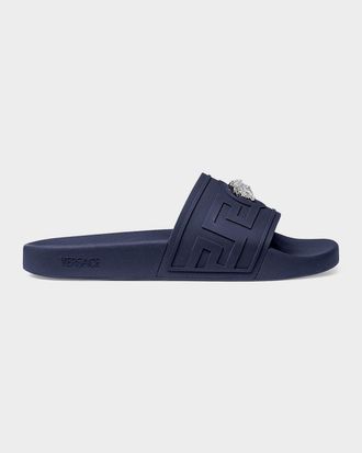 Versace Men & apos;s La Medusa Pool Slides