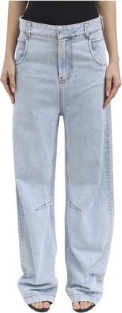 Entire studios Gem Jeans - Dames - Loose Fit Jeans - Blauw - S - Katoen - Jeans
