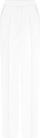 NU&Eacute; Tailored Slim Broeken - Dames - Slim Fit Broeken - Wit - L - Leer - Broeken