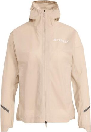 ADIDAS TERREX XPR Light Rain Jacket Regenjacke f&uuml;r Damen | beige