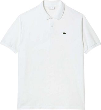 Lacoste Heren L.12.12 Tall Poloshirt (Wit)