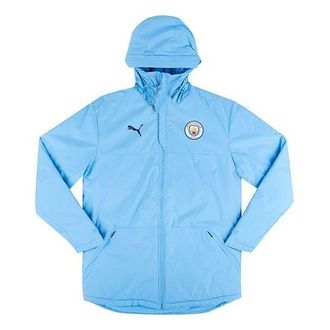 Puma 2020-21 Manchester City Winter Training Jacket Blue 757899-01