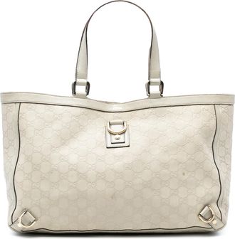 Gucci Tweedehands Guccissima Abbey D Ring Tote