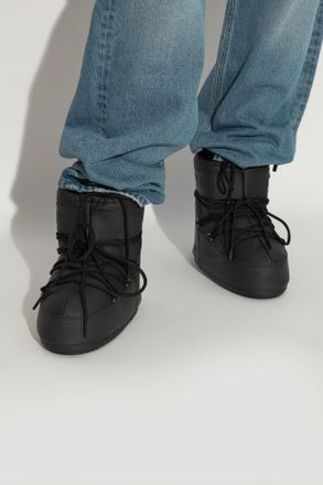 Moon Boot Snow Boots Icon Low Rubber, Womens, Black