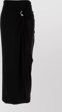 Jean Paul Gaultier asymmetric midi skirt