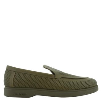 Ferragamo Flynn Perforated Slip-On Loafers, Size 9 E