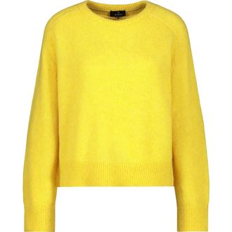 Monari Dames, Truien, Geel, Maat: M Wol