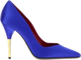 Valentino Garavani Dark Blue Slip On Pumps
