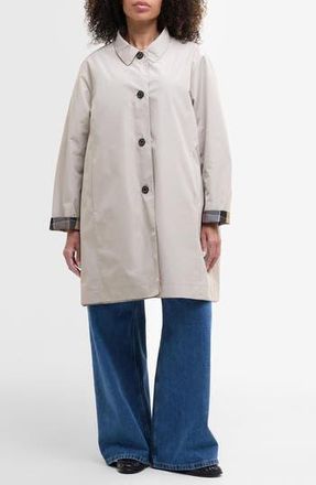 Barbour Babbity Reversible Raincoat in Mist at Nordstrom Rack, Size 1X
