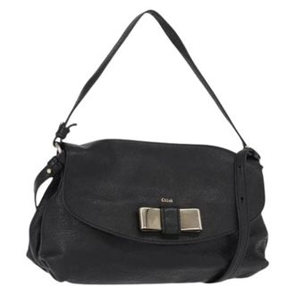 Chlo&eacute; Pre-owned Shoulder Bags, female, Black, Size: ONE SIZE Pre-owned Hand Bag