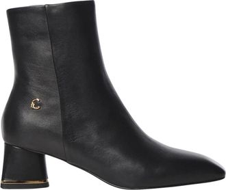 Coccinelle Heeled Boots - Dames - Laarzen met Hak - Zwart - 39 EU - Leer - Schoenen