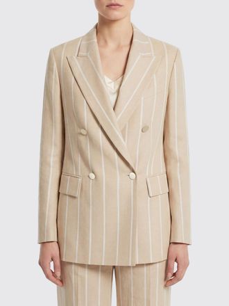 Eleventy Blazer a doppiopetto gessato Eleventy in cotone e lino