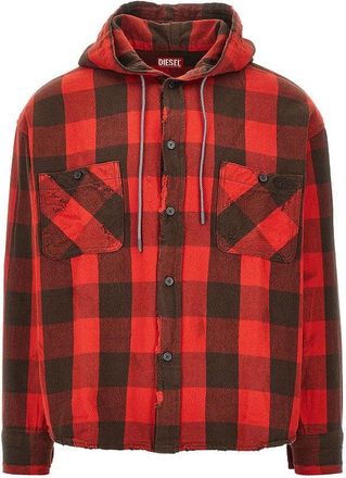Diesel S-Drum cotton shirt Man 48
