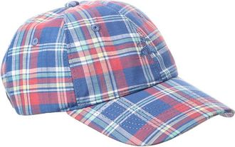 Brooks Brothers Plaid Baseball Hat