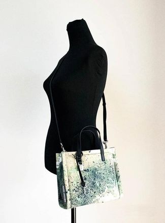 Marc Jacobs Splatter Paint Nylon Crossbody Bag - Multicolor