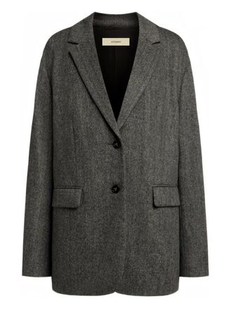 12 Storeez Blazer met visgraatpatroon - Grijs