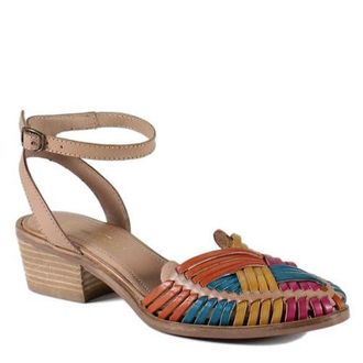 Diba SHOOTIN STAR Leather Huarache Sandal in Bright Multi at Nordstrom, Size 7.5