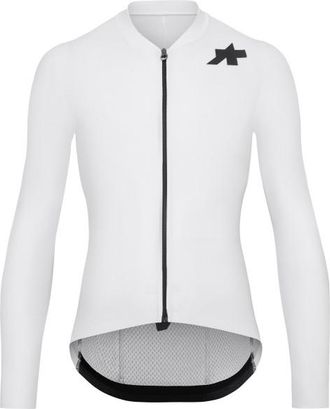 Assos Mille GT L/S Jersey S11 Evo Velotrikot f&uuml;r Herren | wei&szlig;