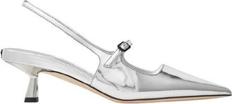 Jimmy Choo London Didi 45 Pointed Toe Leather Pumps, Brand Size 39 (US Size 9)