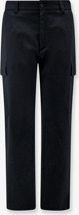 Dolce & Gabbana Pantalone cargo in cotone con patch logo in metallo - DOLCE & GABBANA - gender_Man